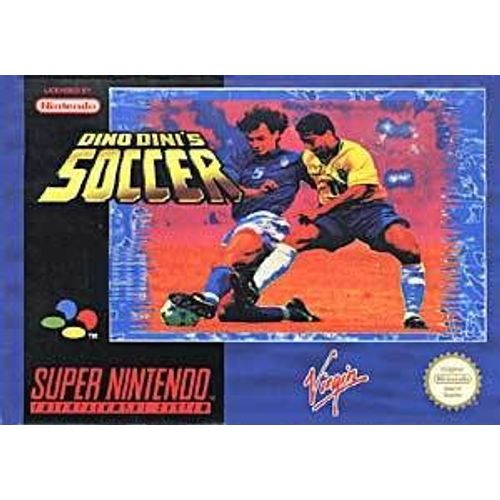 Dino Dini's Soccer Snes Super Nintendo