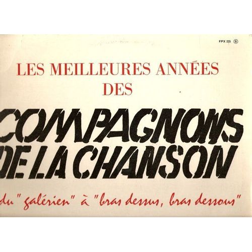 Les Meilleurs Annees Des Compagnons De La Chanson