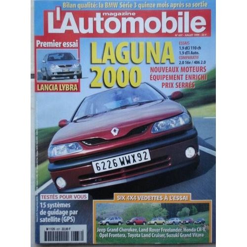 L'automobile Magazine  N° 637 : Laguna 2000