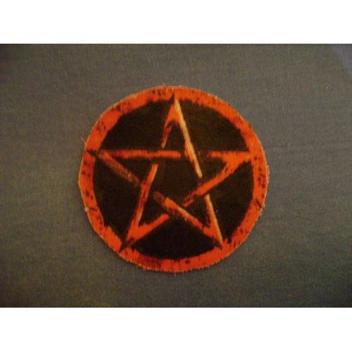 Patch Etoile Rouge Et Noire