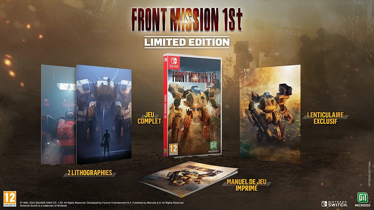 Front Mission 1st Limited Edition Switch