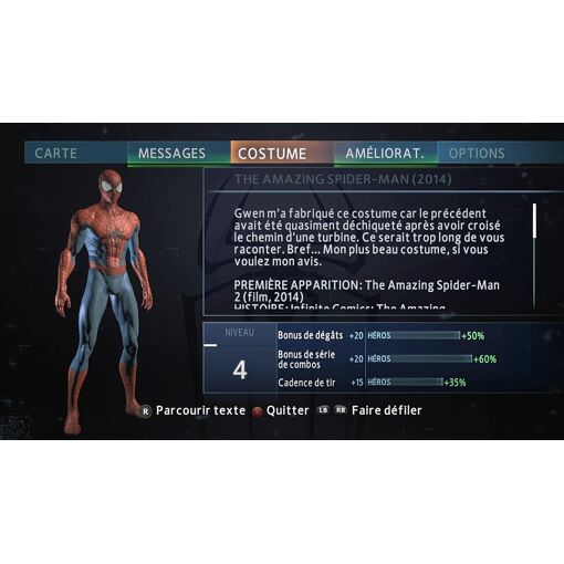 The Amazing Spider-man 2 Xbox One Fra Complet LIVRAISON