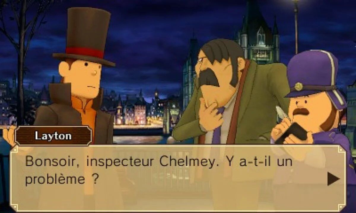 Professeur Layton VS Phoenix Wright : ace attorney 3DS