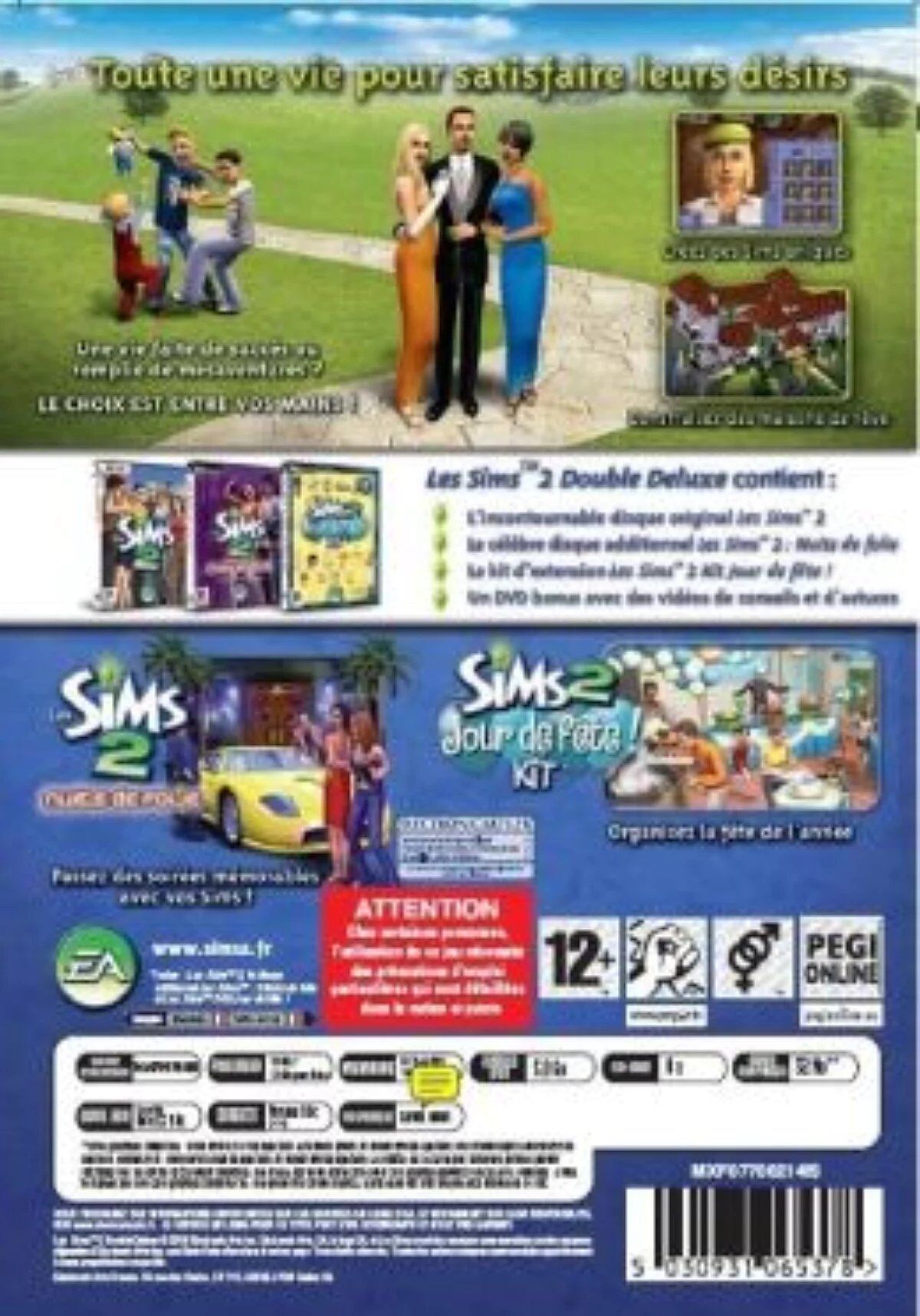 Les Sims 2 Double Deluxe PC