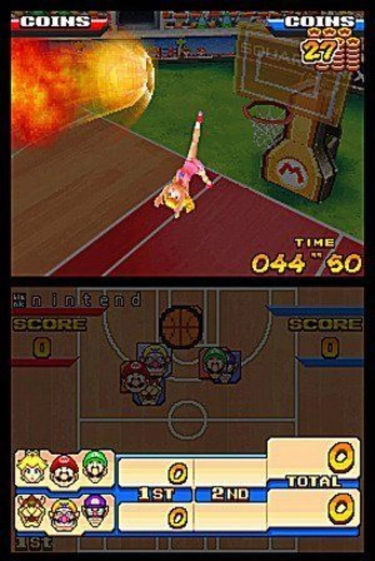 Mario slam basketball Nintendo DS - 4