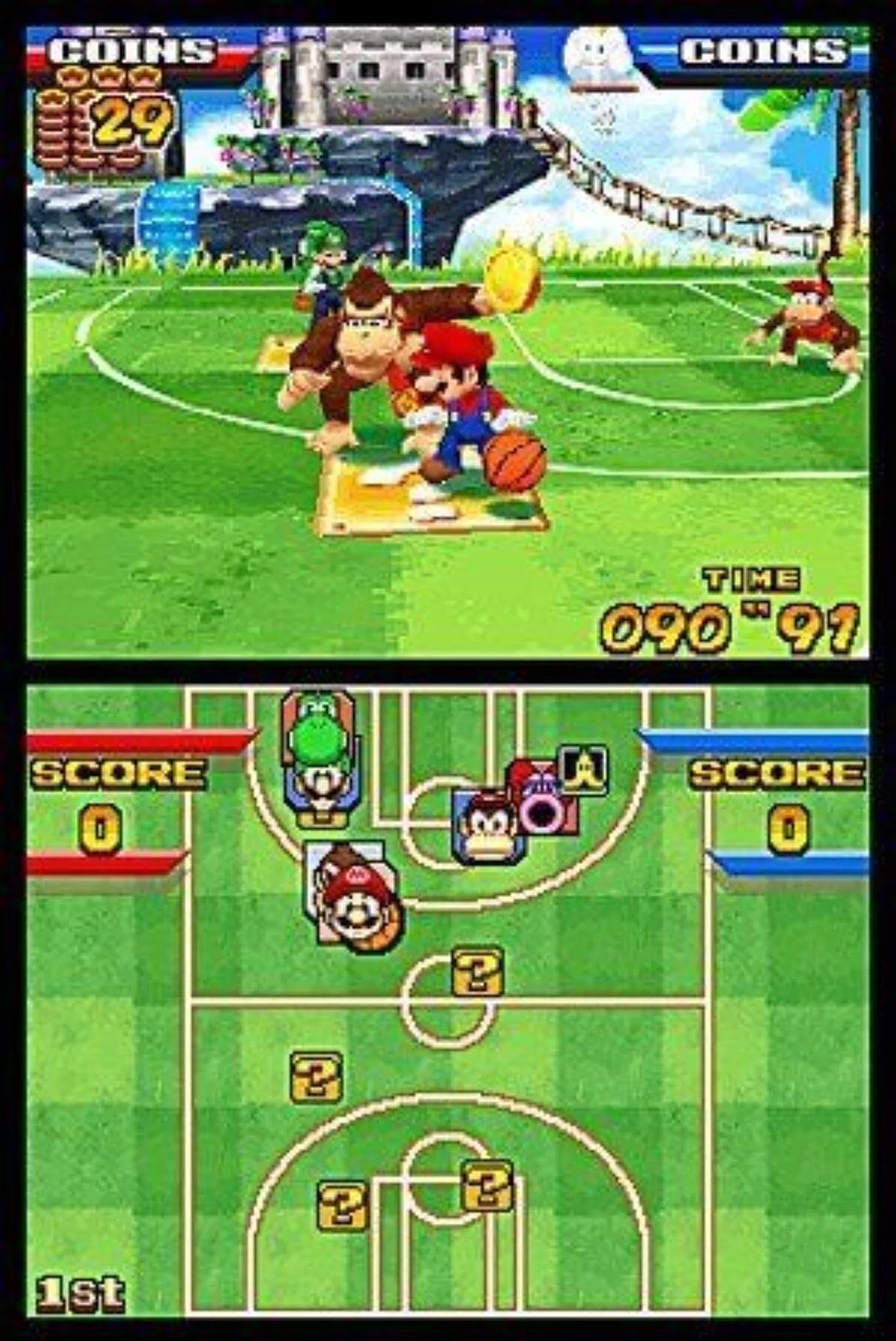 Mario slam basketball Nintendo DS - 2
