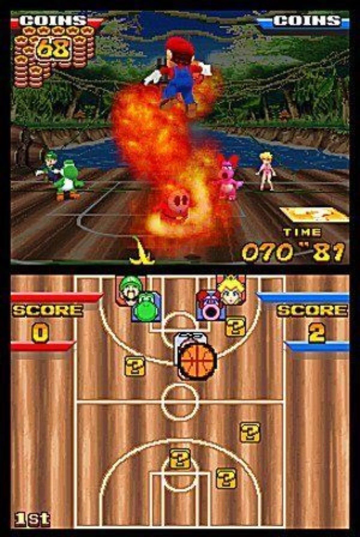 Mario slam basketball Nintendo DS - 3