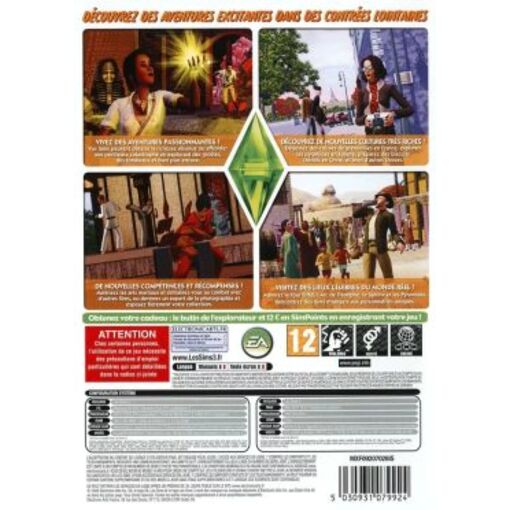 Les Sims 3 : Destination aventure (extension) PC-MAC
