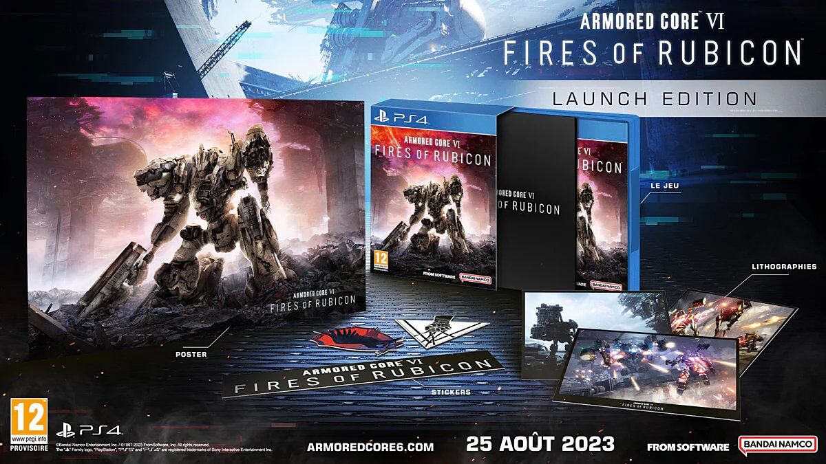 Armored Core VI : Fires of Rubicon Launch edition PS4 - 2