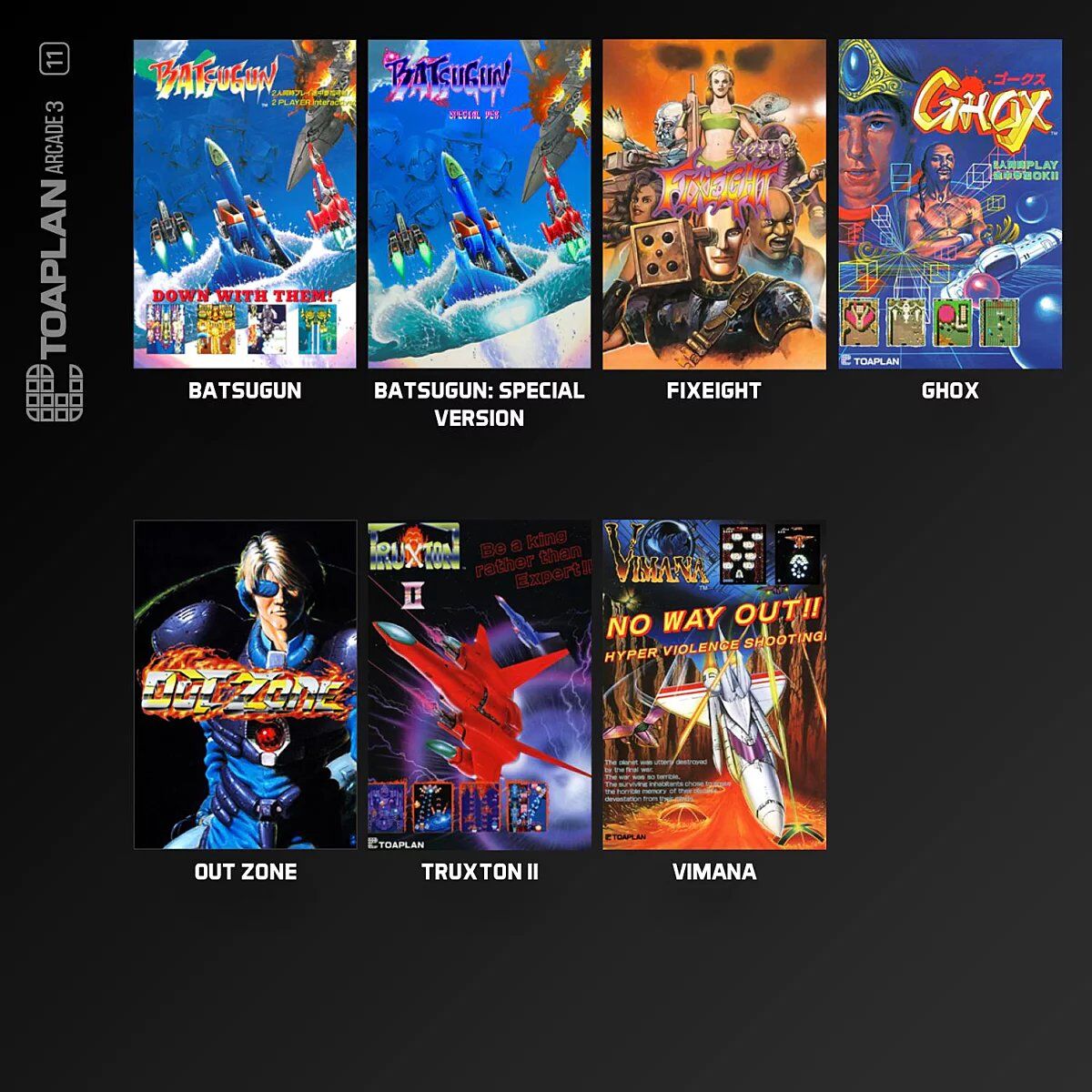 Evercade Toaplan Arcade 3 R�tro Gaming