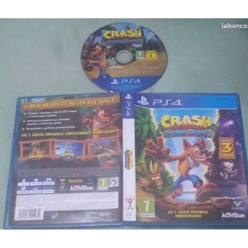 Crash Bandicoot N-Sane Trilogya PS4