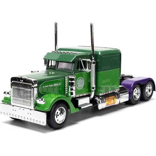 Jada Toys 1/24 - Peterbilt 379 Big Rig Hulk - 1992 35179gr-Jada Toys