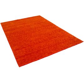 Pergamon Laine Naturel Tapis Gabbeh Unicolore Terre Cuite 200x290 Cm
