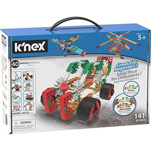 K'nex 15210 Kit De Construction Pour Déant 40 Modèles - 141 Pièces - 5 Ans - Jouet Créatif - Multicolore