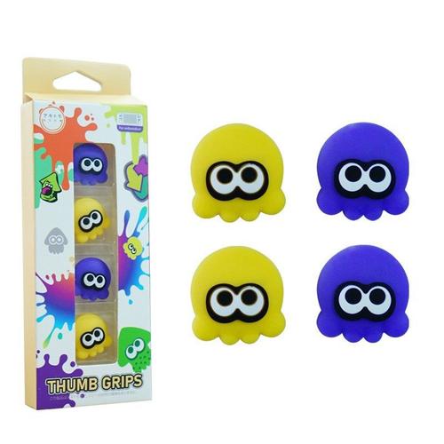 Octopus Squid Rocker Cap Shell Pour Nintendo Switch, Oled Joy Con Contrmatérielle, Thumb Stick Grip Cap, Splatoon3, Thumb Cover