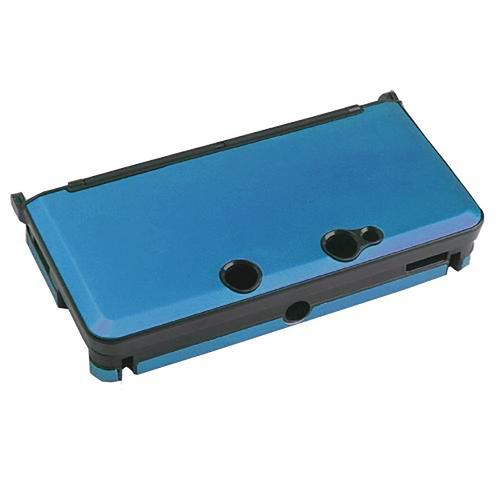 Bleu Clair - Shock Hard Aluminum Metal Box Cover Case Shell For Nintendo 3ds Console