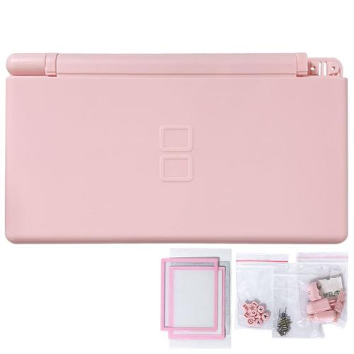 Rose - White Full Repair Parts Replacement Housing Shell Case Kit For Nintendo Ds Lite Ndsl