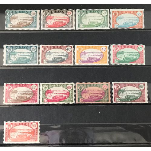 Lot De 13 Timbres Neufs* Niger Aof 1926