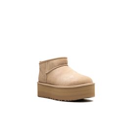 Ugg Botte Classic Ultra Mini Plateforme Beige