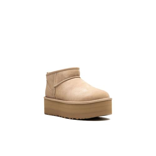 Ugg Botte Classic Ultra Mini Plateforme Beige