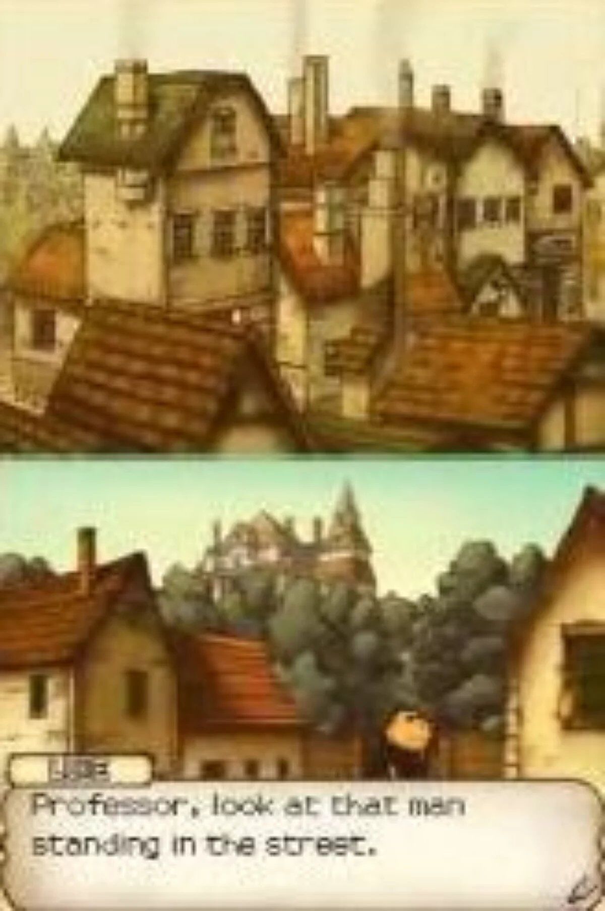 Professeur Layton et l'�trange village Nintendo DS - 4