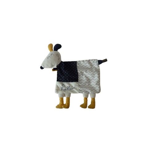 Doudou Chien Plat Comme Neuf Sauthon