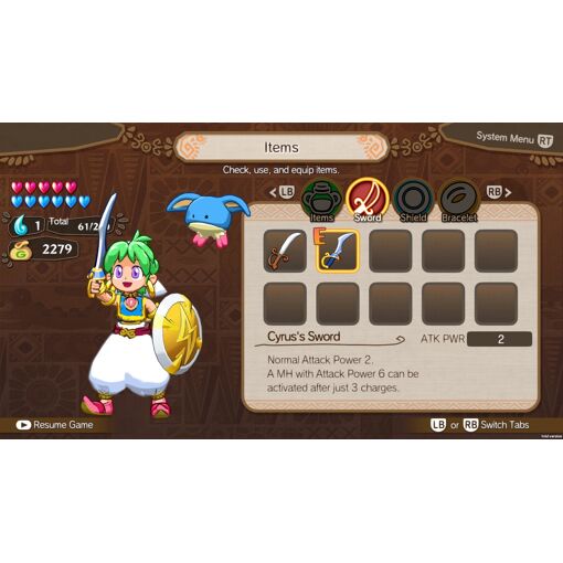 Wonder Boy Asha In Monster World Switch - 5