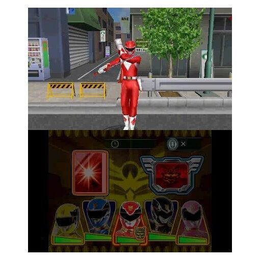 Power Rangers samurai mega force 3DS