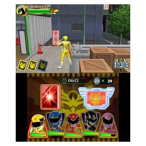 Power Rangers samurai mega force 3DS - 8