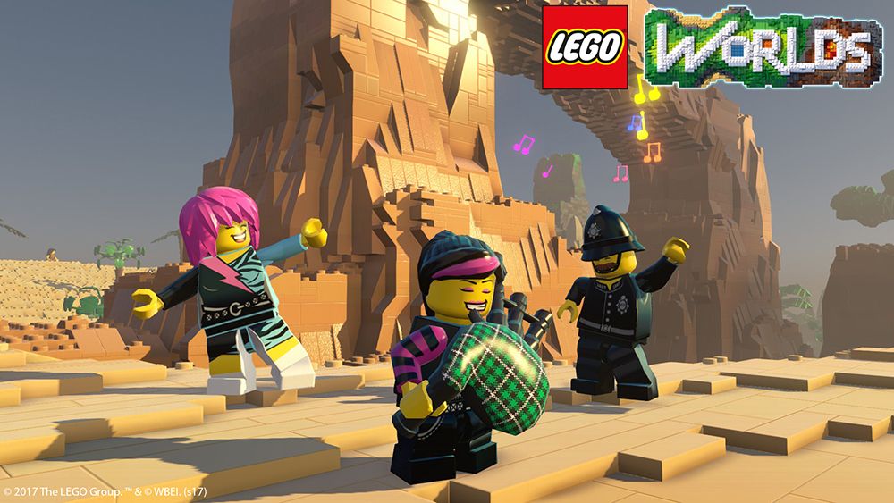 Warner Bros LEGO Worlds, PS4 Standard Anglais PlayStation 4 - 4