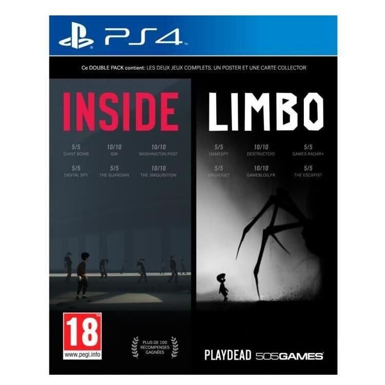 Double Pack : Inside + Limbo PS4