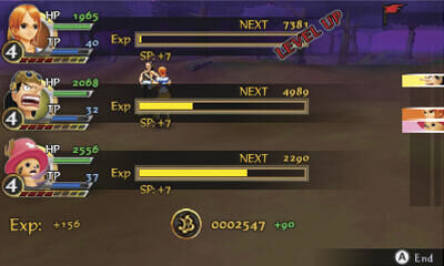 One Piece: romance dawn 3DS - 4