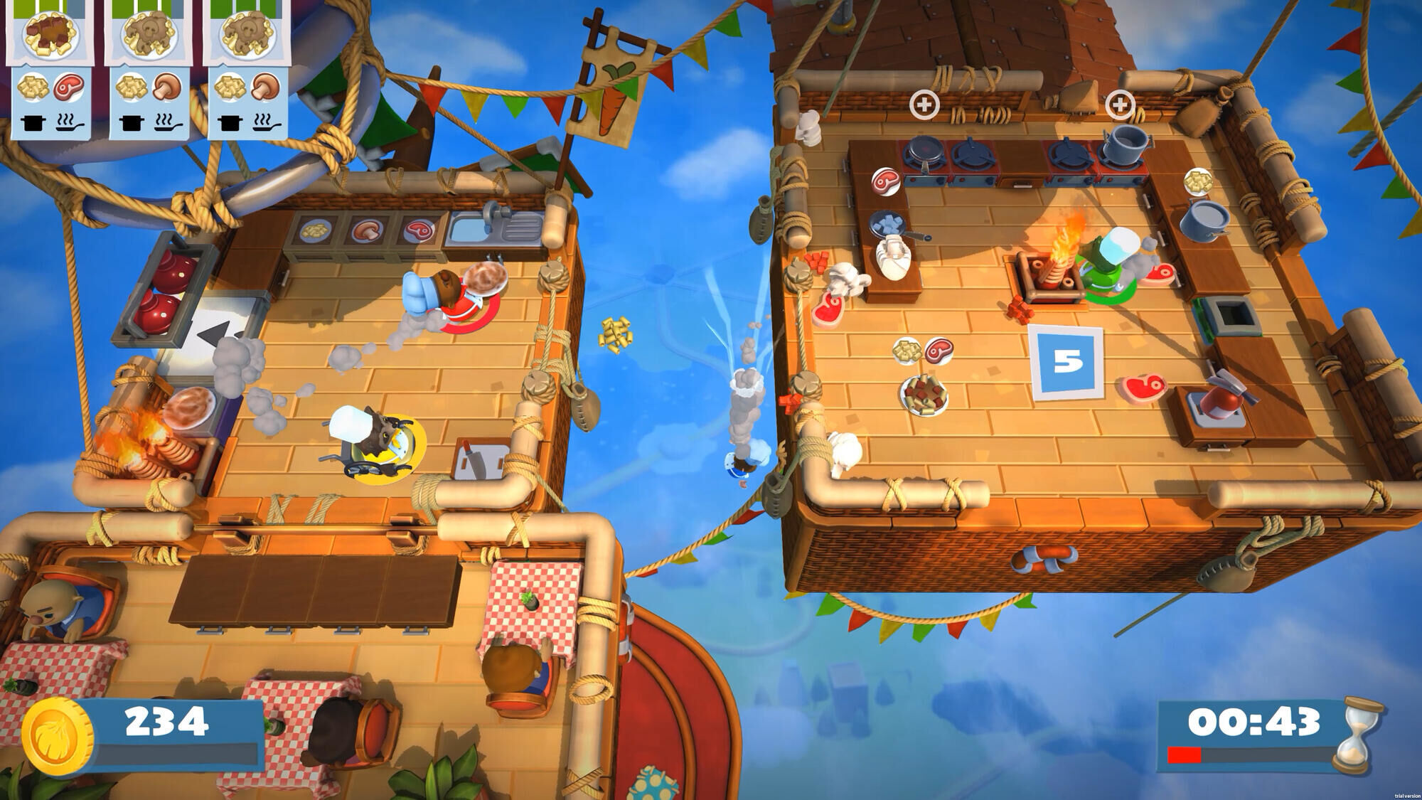 Overcooked + Overcooked 2 PS4 - 3