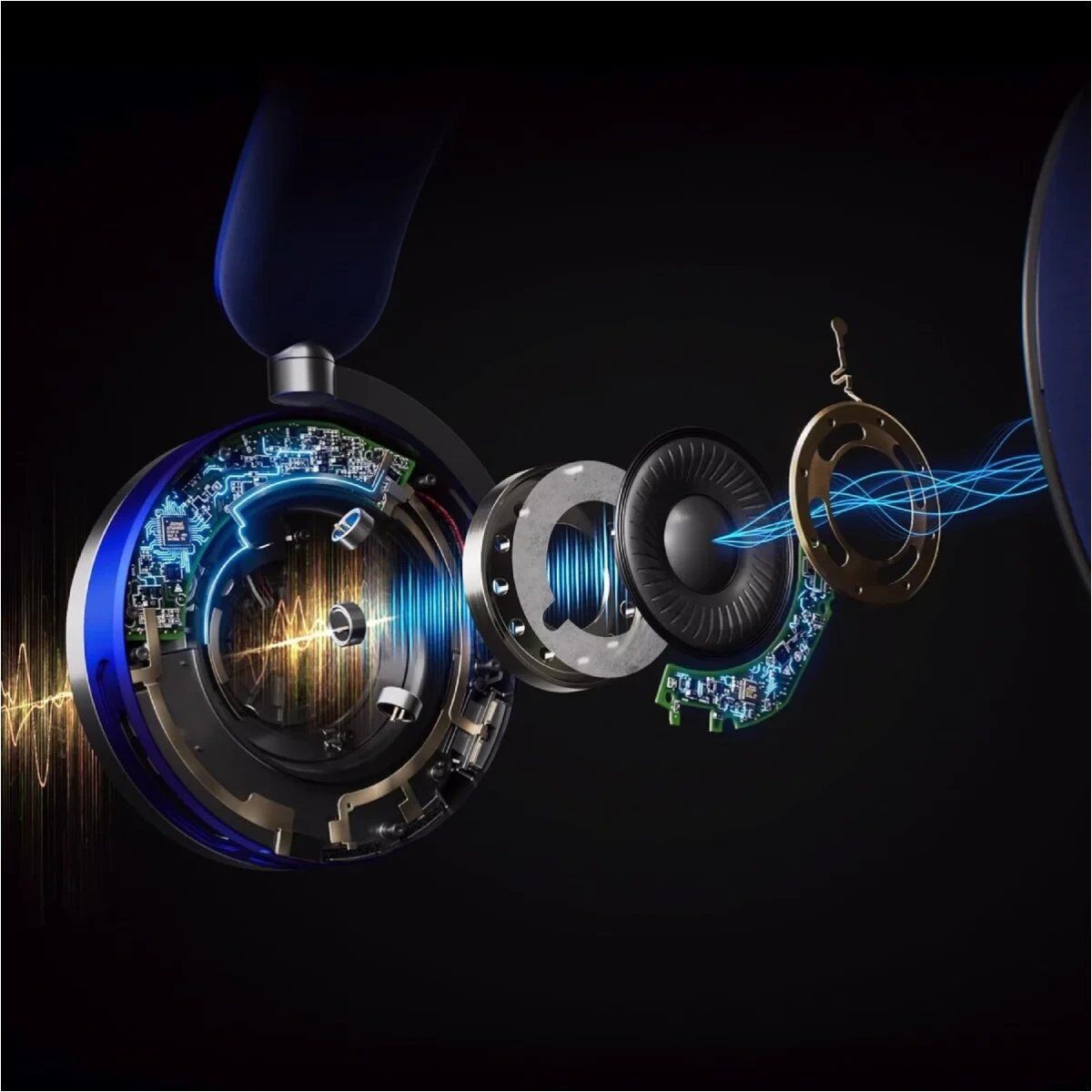 Dyson Zone Absolute + casque bleu/cuivre - 4