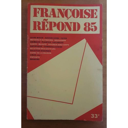 Françoise Répond 85