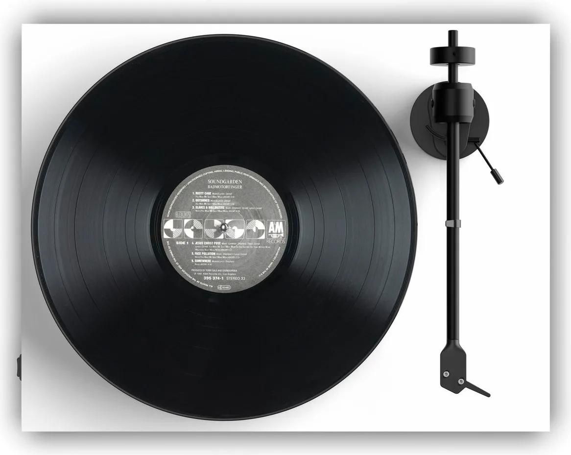Platine Vinyle Pro Ject E1 OM5E BLANC - 3