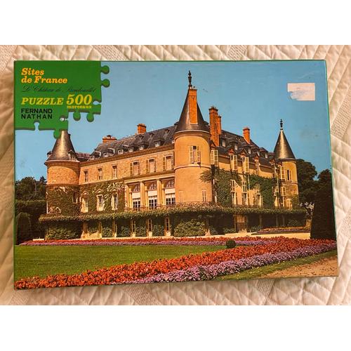 Puzzle 500 Pieces- Thème : Les Sites De France-  Le Chateau De Rambouillet-