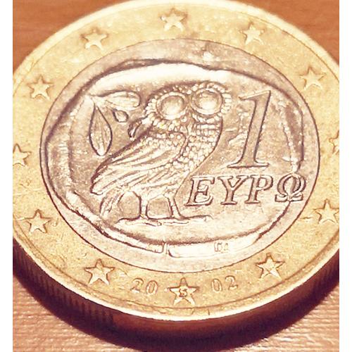 Pièce 1 Euros Hibou 2002