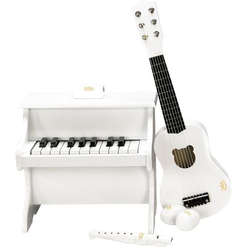 Vilac Piano Blanc 18 Touches Avec Partitions