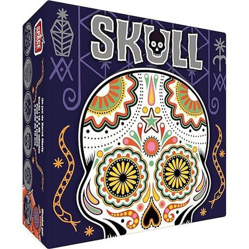 Party Patchwork Board Game Jeu De Cartes (Skull Flower Skull) 1pc