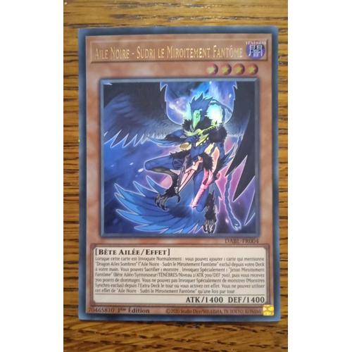 Aile Noire Sudri Le Miroitement Fantôme Dabl-Fr004 Ultra Rare Carte Yu-Gi-Oh Konami