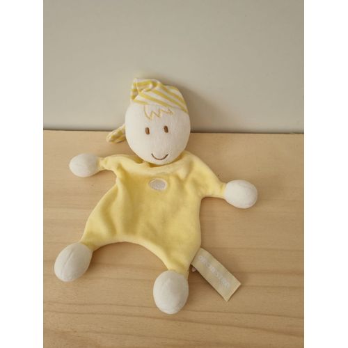Doudou Lutin Jaune Blanc Orchestra