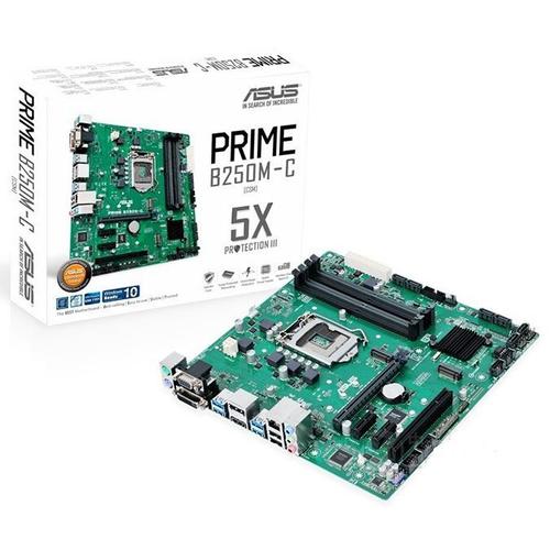 ASUS PRIME B250M-C Intel LGA B250 1151 Carte mere de bureau ATX M.2 etendue A
