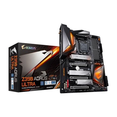 GIGABYTE Z390 AORUS ULTRA LGA 1151 serie 300 Intel Z390 SATA 6 Gb/s ATX Carte mere Intel image_search