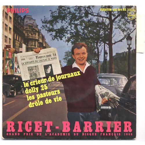 Le Crieur De Journaux / Dolly 25 / Les Pasteurs / Drôle De Vie (E.P. Biem 1959)