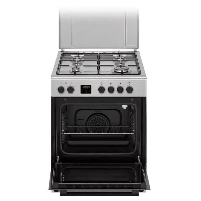 Continental Edison CECG60FCS1 Cuisini�re Argent - 2