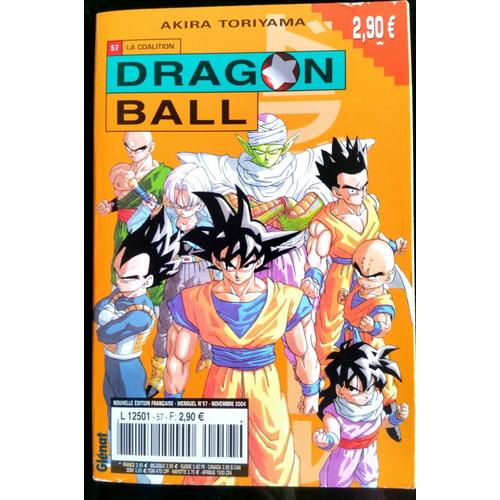 Dragon Ball N°57 - La Coalition - Glénat - 11/2004 Par Akira Toryyama