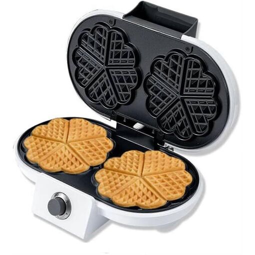 Mini Gaufrier, Gaufrier Électrique, Plaque À Gaufres, Idéal Pour La...
