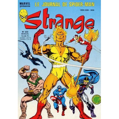 Strange N° 222 - Le Journal De Spider-Man De Juin 1988