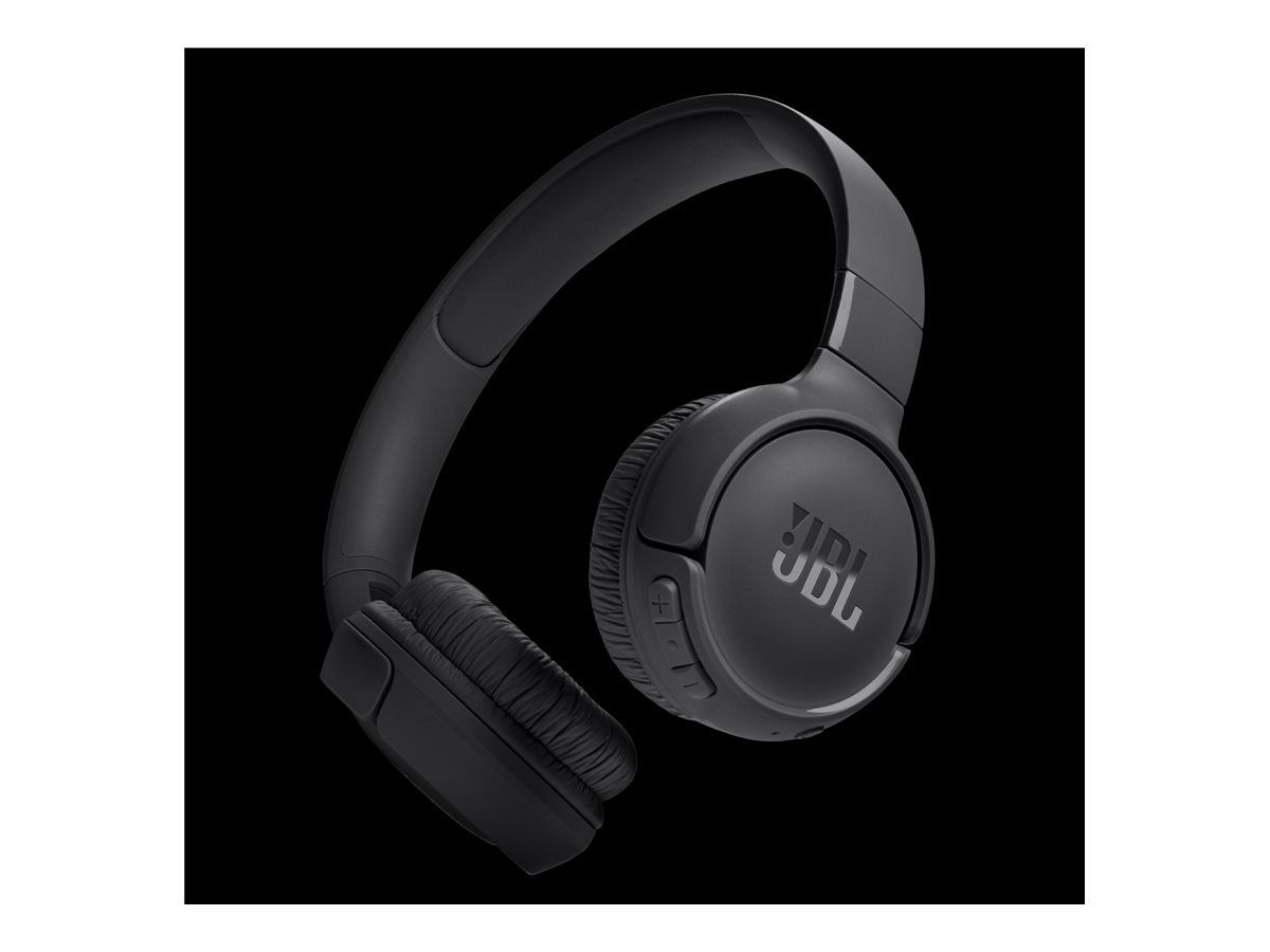 JBL TUNE 520BT - Écouteurs avec micro - sur-oreille - Bluetooth - sans fil - noir